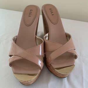 Nude wedge platforms!  Perfect for summer!